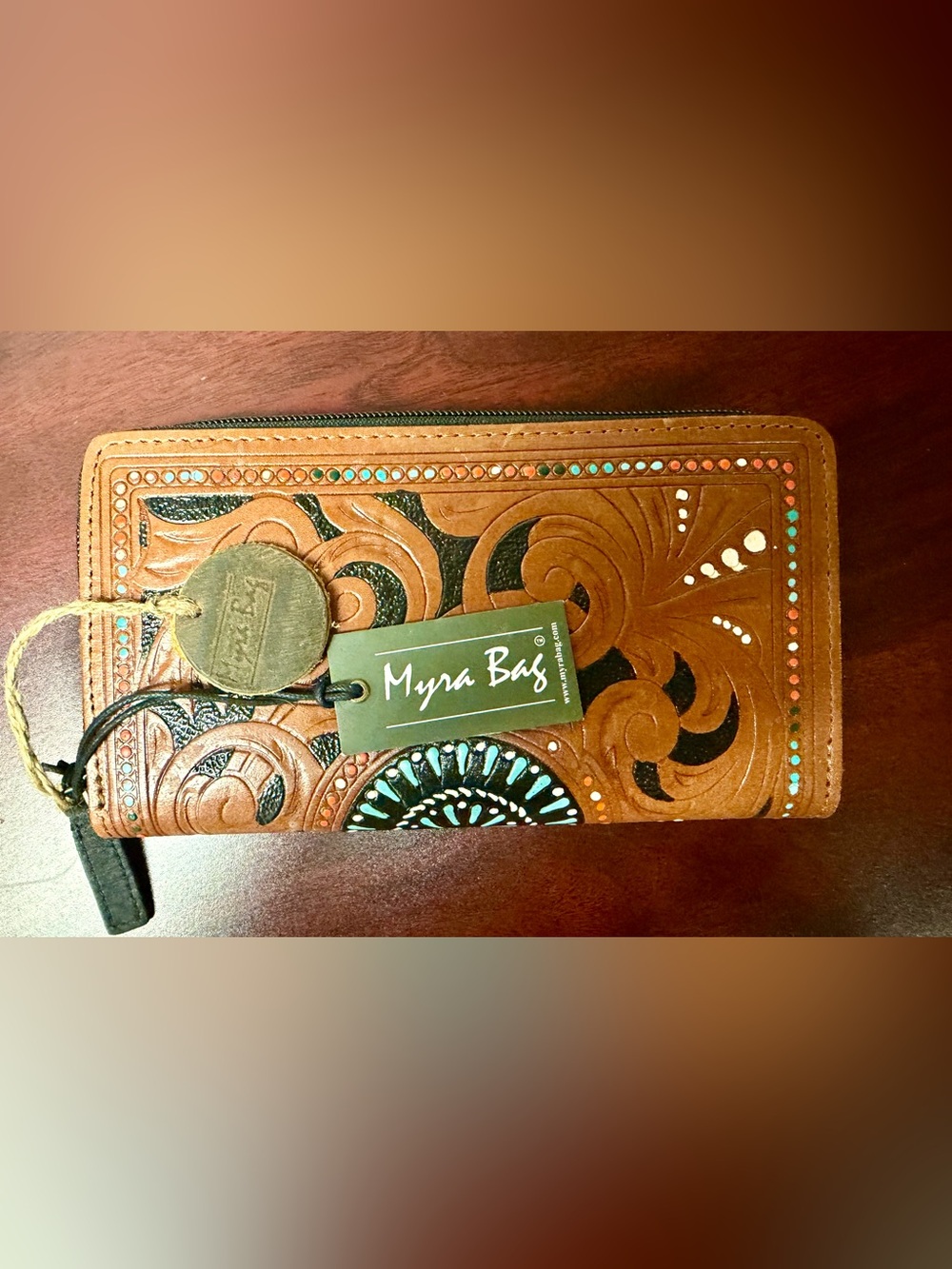 Myra Bag Peyote Wallet NWT